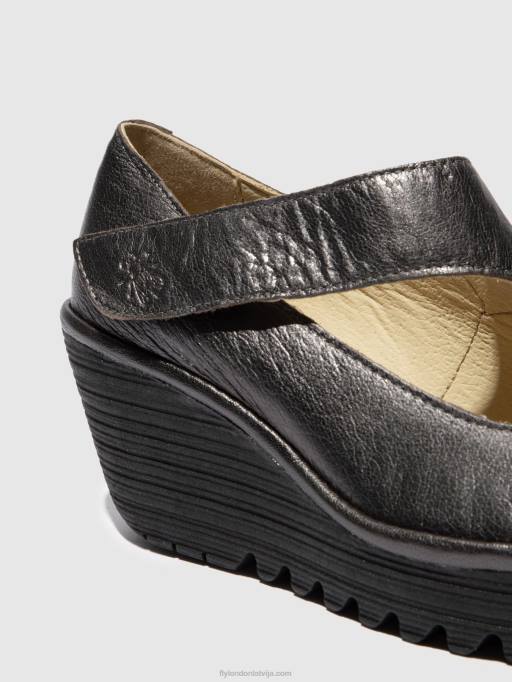 lv Fly London sievietes ķīļveida kurpes yasi682 grafīts 80JP703