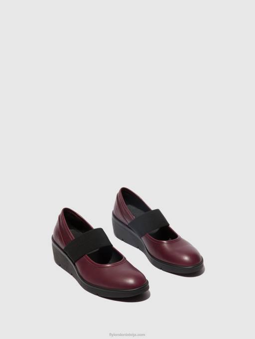 lv Fly London sievietes elastīgās kurpes nara547 bordo 80JP686