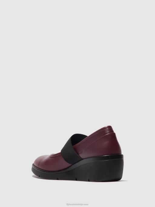 lv Fly London sievietes elastīgās kurpes nara547 bordo 80JP686