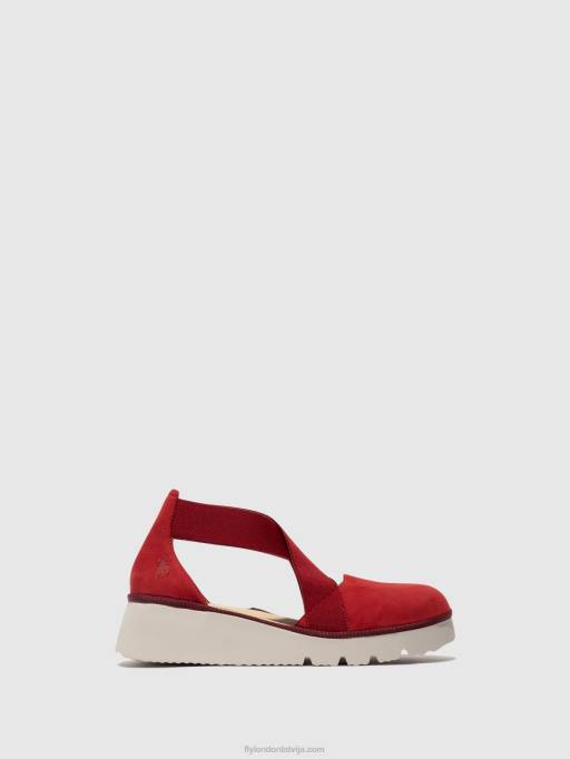 lv Fly London sievietes elastīgās kurpes pacy415 lūpu krāsa sarkana 80JP660