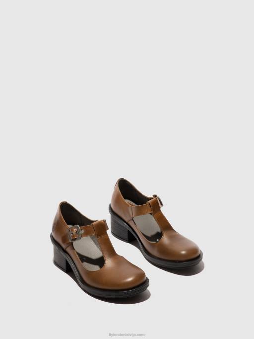 lv Fly London sievietes Mary Jane shoes cady180 kamielis 80JP654
