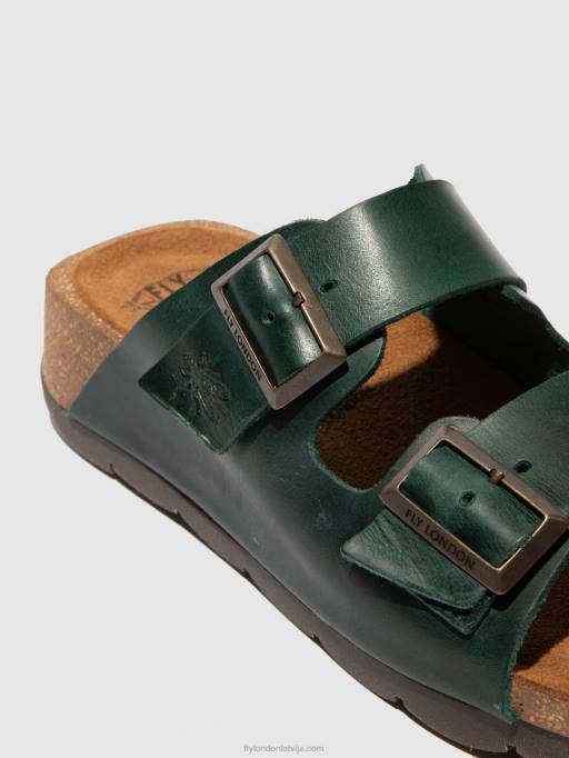 lv Fly London sievietes atvērto pirkstu mūļi caja721 bridžu benzīns 80JP386