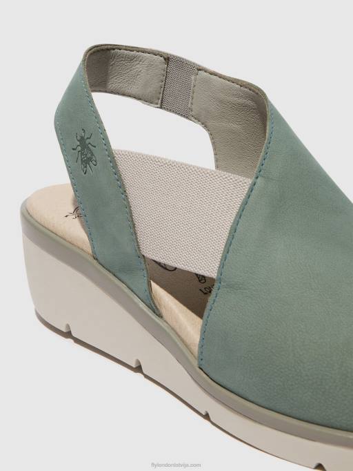 lv Fly London sievietes elastīgās sandales nily940 gaiši zils 80JP476