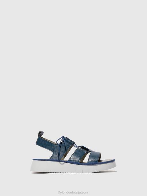 lv Fly London sievietes siksnu sandales caio363 zils 80JP571