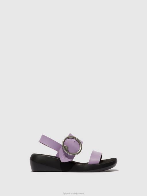 lv Fly London sievietes sling-back sandales bani739 violets 80JP470