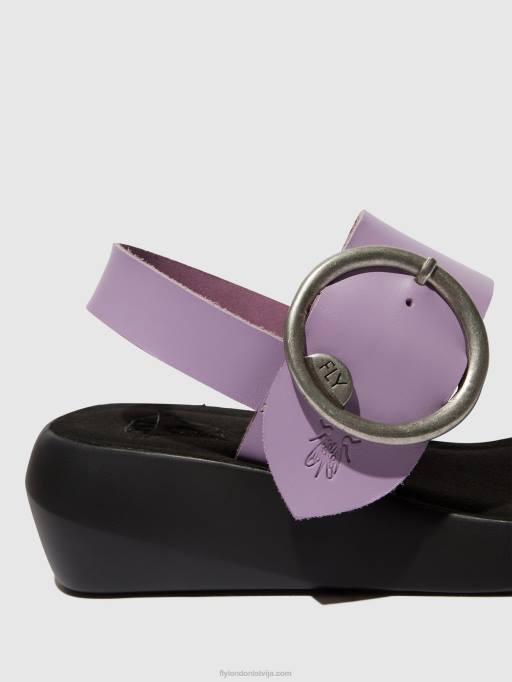 lv Fly London sievietes sling-back sandales bani739 violets 80JP470