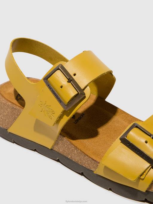lv Fly London sievietes sling-back sandales ceke722 sinepes 80JP461