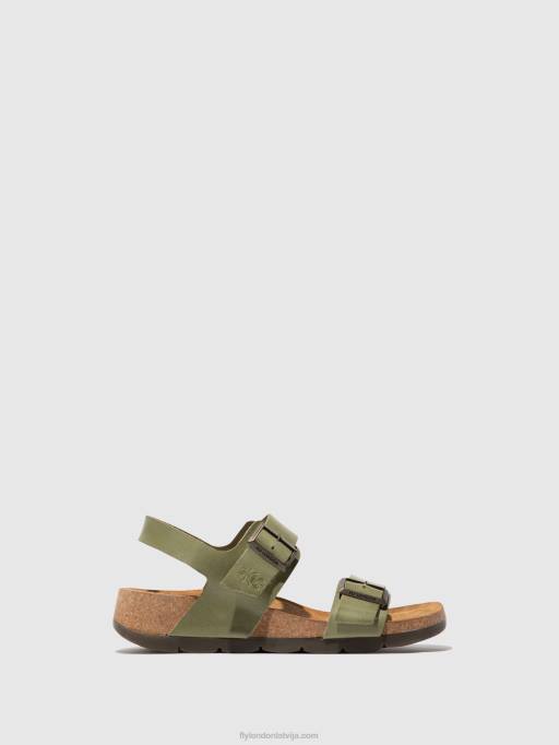 lv Fly London sievietes sling-back sandales ceke722 smogs 80JP584