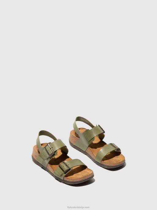 lv Fly London sievietes sling-back sandales ceke722 smogs 80JP584
