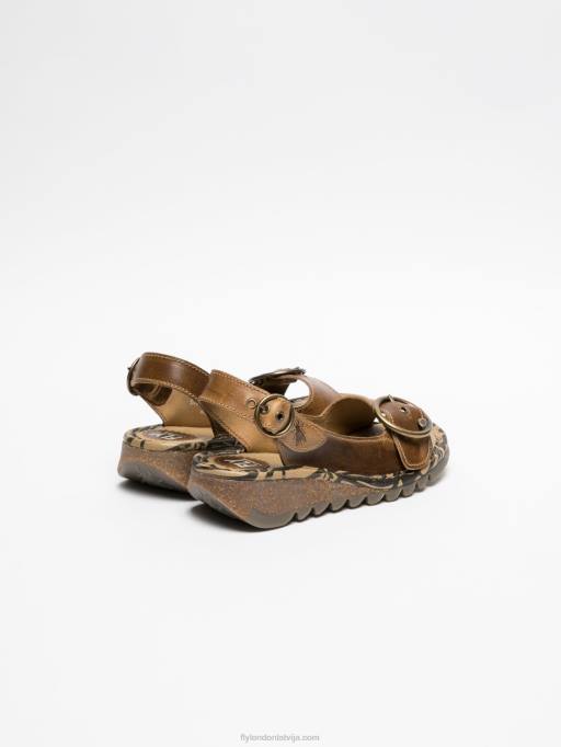 lv Fly London sievietes sprādzes sandales Peru 80JP528