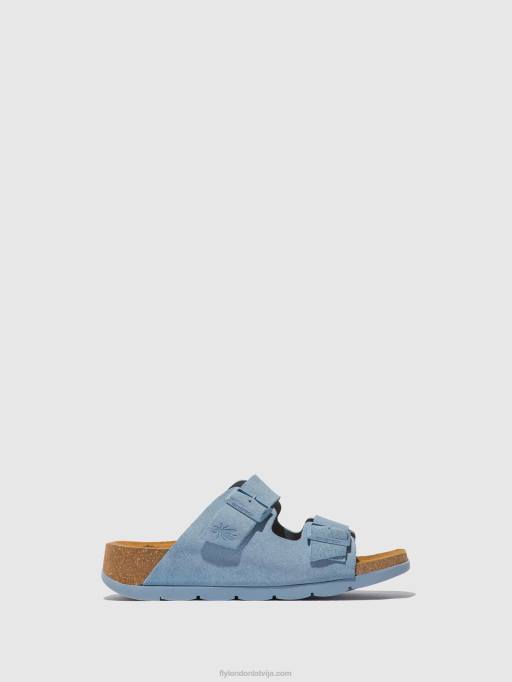 lv Fly London sievietes sprādzes sandales caja721 debesis 80JP526