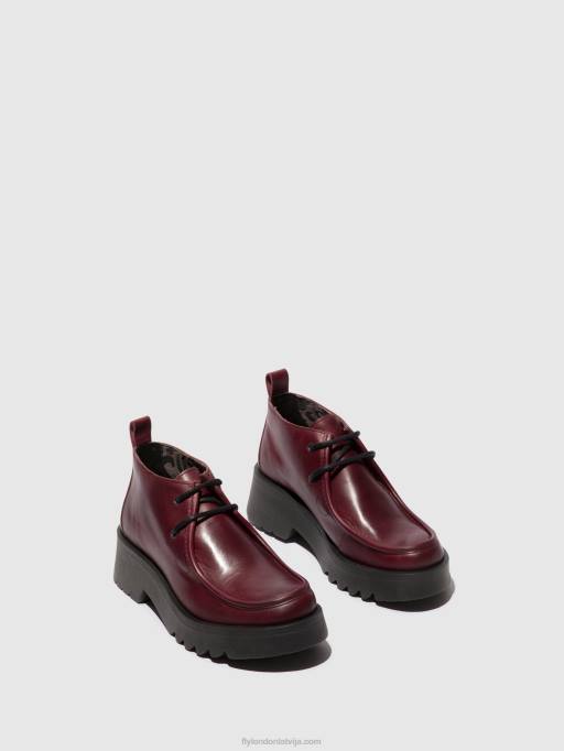 lv Fly London sievietes šņorējamie apavi megg90 violets 80JP682
