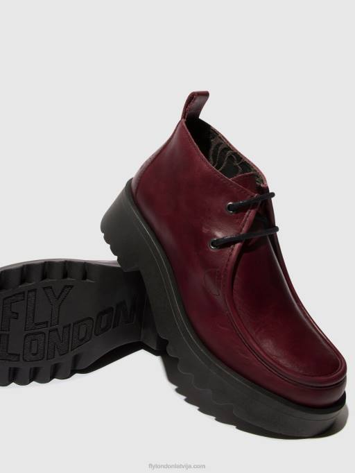 lv Fly London sievietes šņorējamie apavi megg90 violets 80JP682