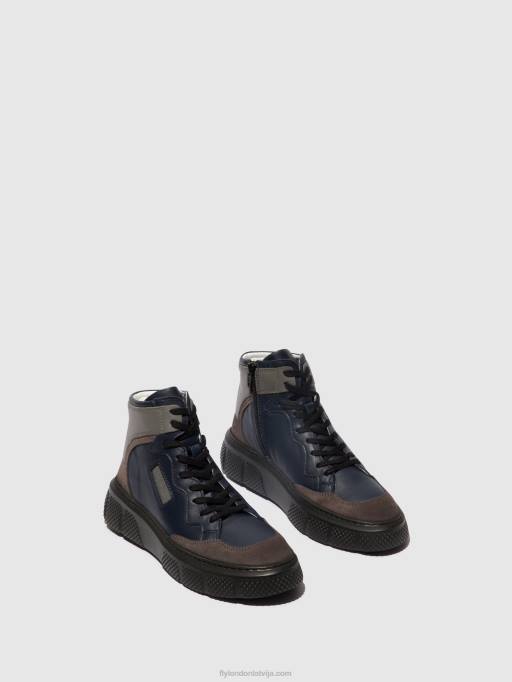 lv Fly London sievietes šņoru trenažieri eppe531 pelēks/navy/pelēks 80JP733