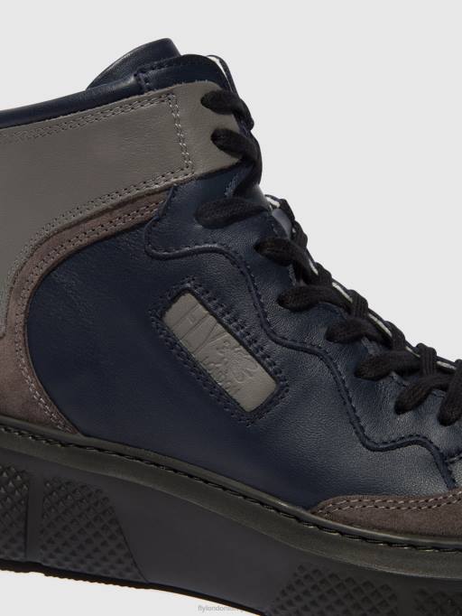 lv Fly London sievietes šņoru trenažieri eppe531 pelēks/navy/pelēks 80JP733