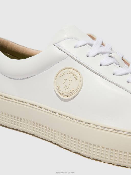 lv Fly London sievietes šņoru trenažieri tafa587 balts 80JP712