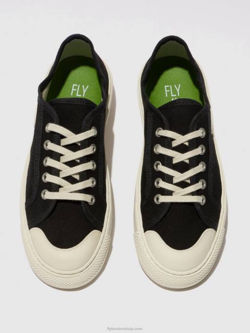 lv Fly London sievietes šņoru trenažieri tere557 melns 80JP742