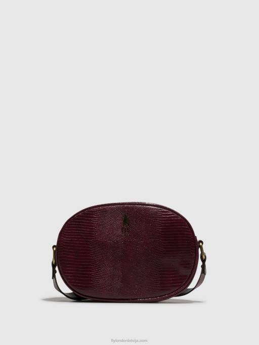 lv Fly London sievietes crossbody somas caos724 bordo 80JP793
