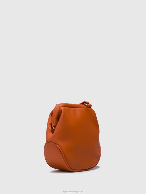 lv Fly London sievietes plecu somas bica712 darvins dk.oranžs 80JP796