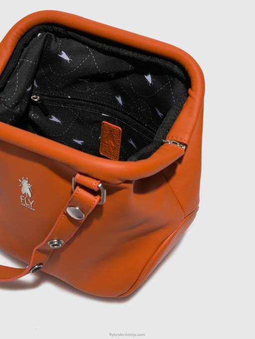 lv Fly London sievietes plecu somas bica712 darvins dk.oranžs 80JP796