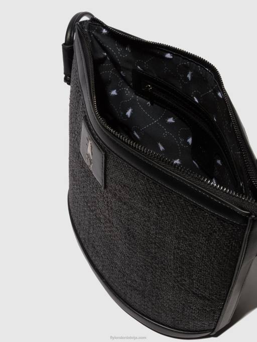 lv Fly London sievietes plecu somas doni732 melns 80JP788