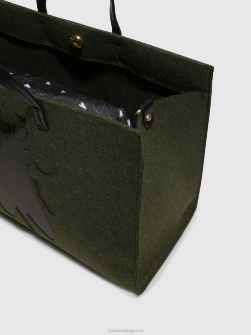 lv Fly London sievietes rokassomu somas amur702 dk zaļš 80JP794