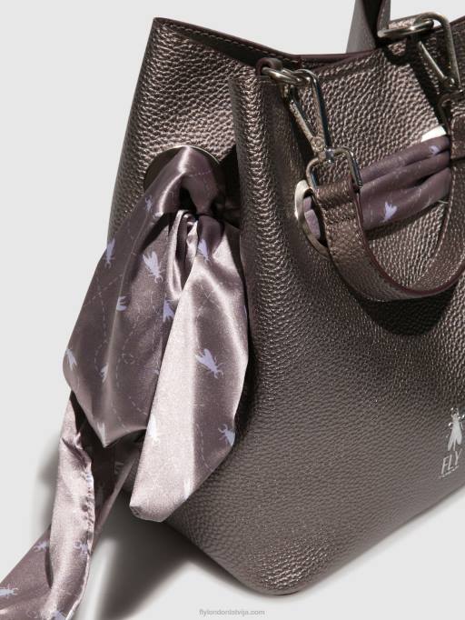 lv Fly London sievietes rokassomu somas caia727 dk sudrabs 80JP795