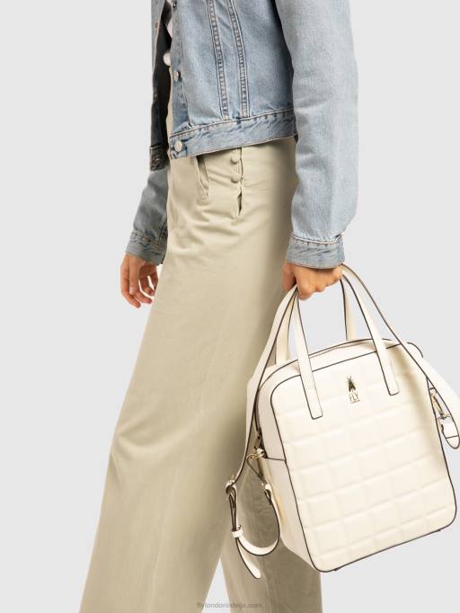 lv Fly London sievietes rokassomu somas dara735 pelēkbalts 80JP777