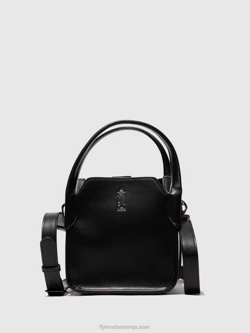 lv Fly London sievietes rokassomu somas gan714 melns 80JP778
