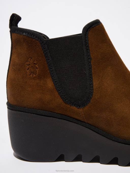 lv Fly London sievietes chelsea puszābaki byne349 eļļas zamšādas kamielis 80JP229