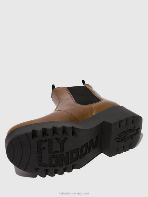 lv Fly London sievietes chelsea puszābaki medi789 kamielis 80JP135