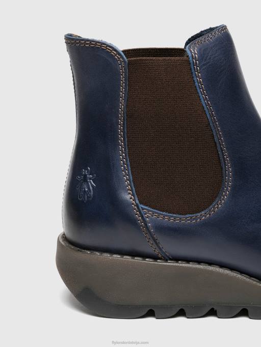 lv Fly London sievietes chelsea puszābaki salv zils 80JP278