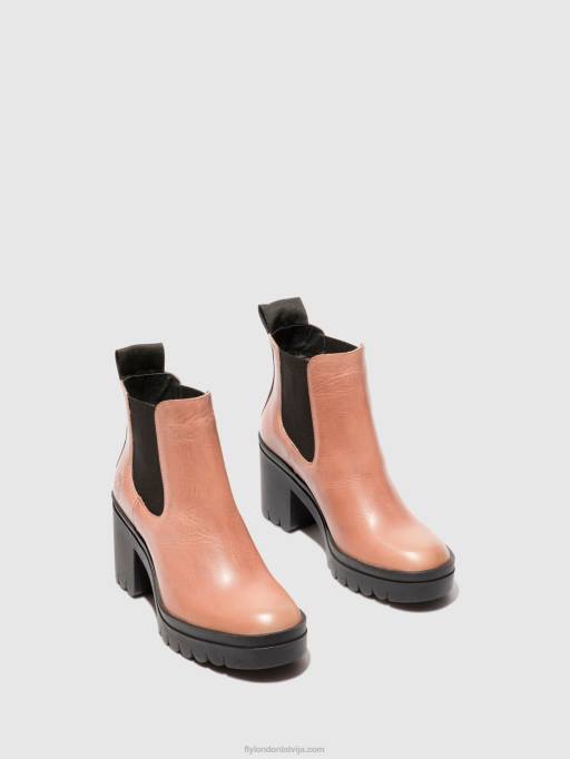 lv Fly London sievietes chelsea puszābaki tope520 paklāju roze 80JP213