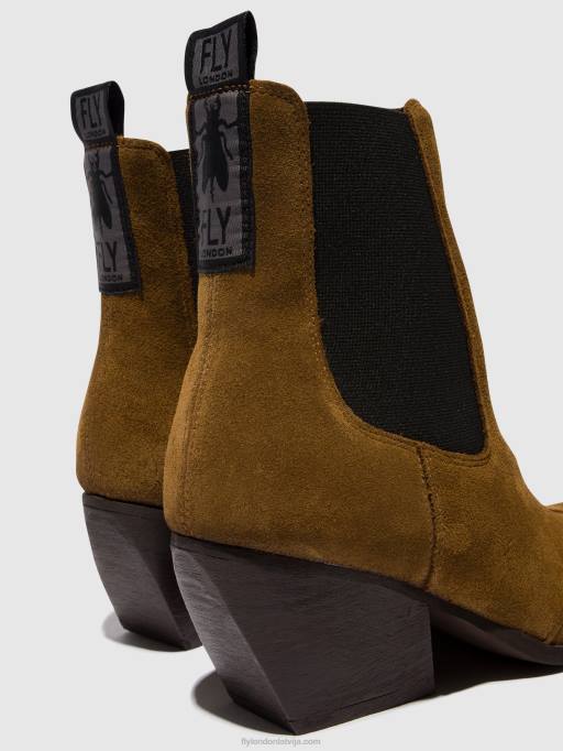 lv Fly London sievietes chelsea puszābaki torm911 kamielis 80JP113