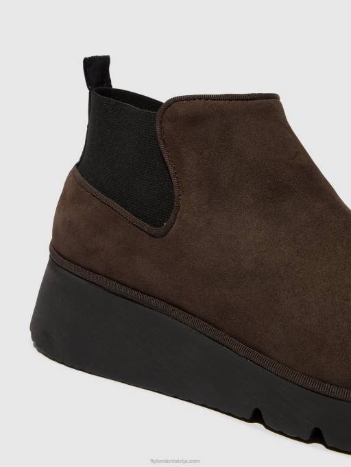 lv Fly London sievietes elastīgi puszābaki pada403 dk. taupe 80JP112
