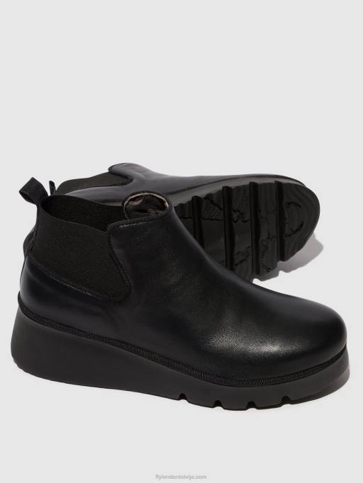 lv Fly London sievietes elastīgi puszābaki pada403 melns 80JP8