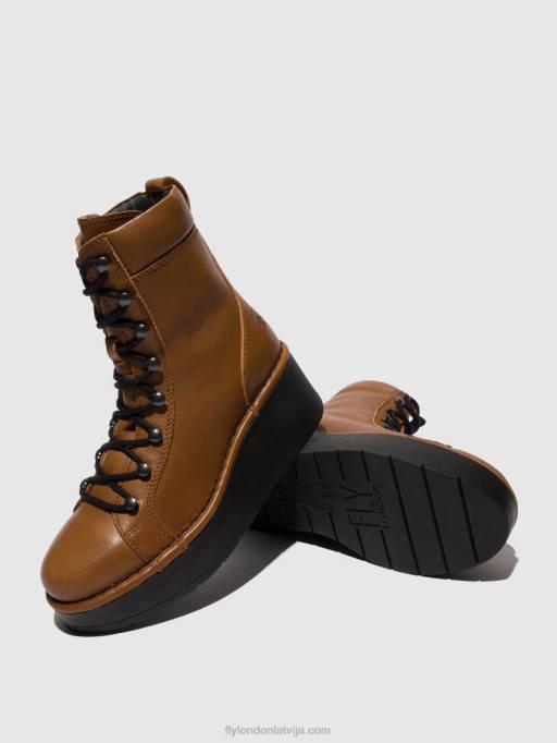 lv Fly London sievietes šņorzābaki puszābaki hand247 cuoio 80JP103