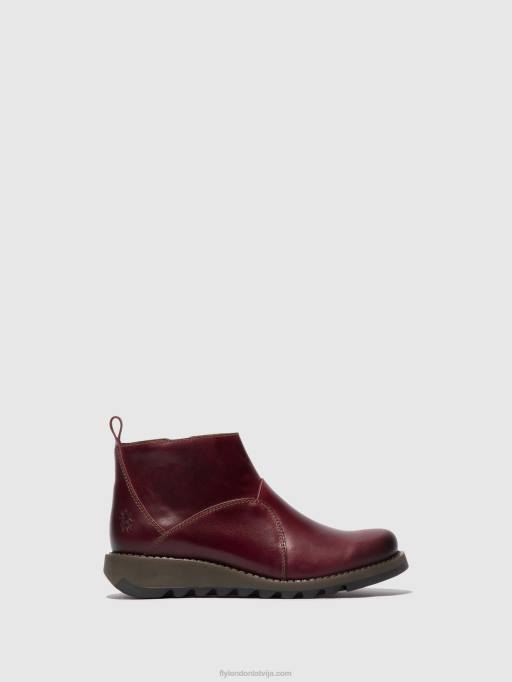 lv Fly London sievietes puszābaki ar rāvējslēdzēju sely918 violets 80JP46