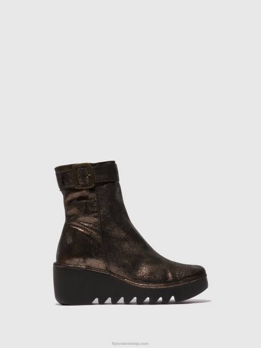 lv Fly London sievietes rāvējslēdzēja zābaki bepp396 grafīts 80JP68