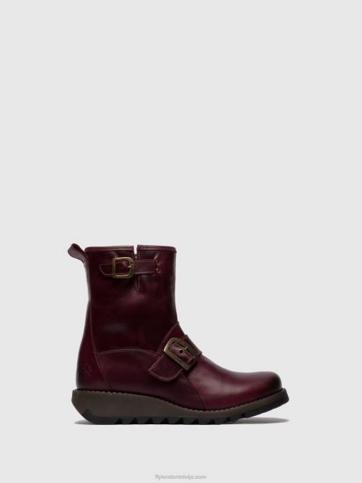 lv Fly London sievietes sprādzes puszābaki sino525 violets 80JP262