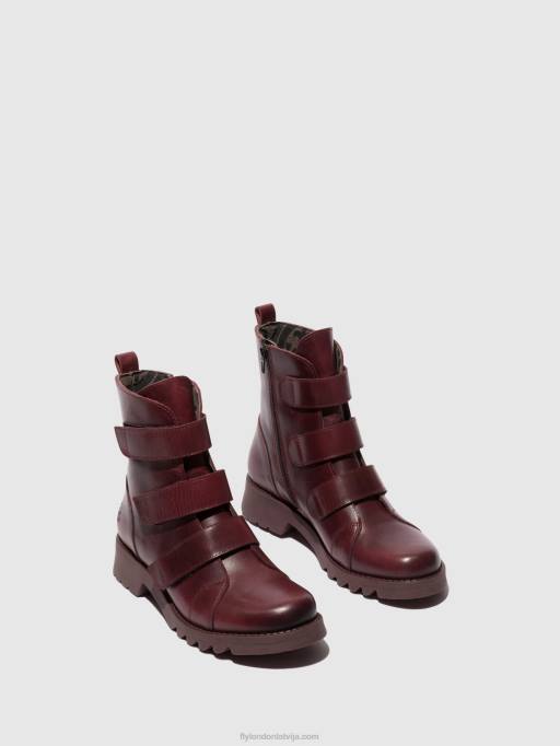lv Fly London sievietes velcro puszābaki rach790 violeta (violeta zole) 80JP77