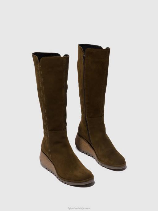 lv Fly London sievietes zip up boots nary328 dūņas 80JP296