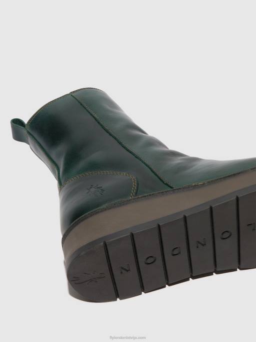 lv Fly London sievietes zip up boots reno053 benzīns 80JP292