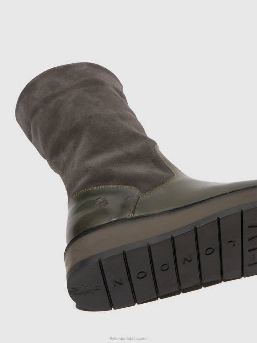 lv Fly London sievietes zip up boots rula083 dīzelis (roze) 80JP298