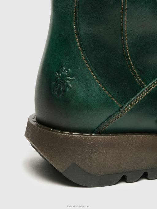 lv Fly London sievietes sprādzes zābaki mes 2 benzīns 80JP350