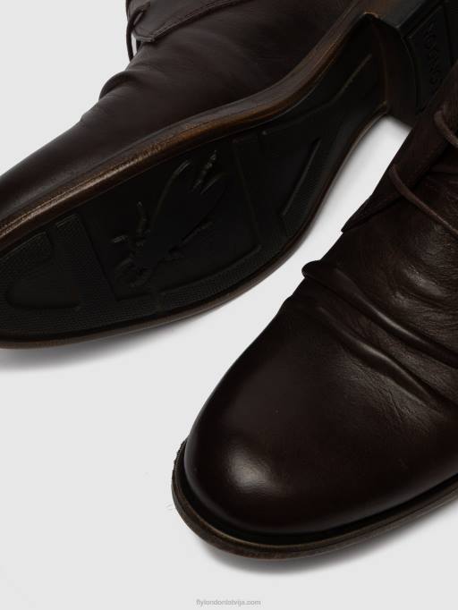 lv Fly London vīriešiem šņorzābaki puszābaki muro577 eko (augu) mokas 80JP814