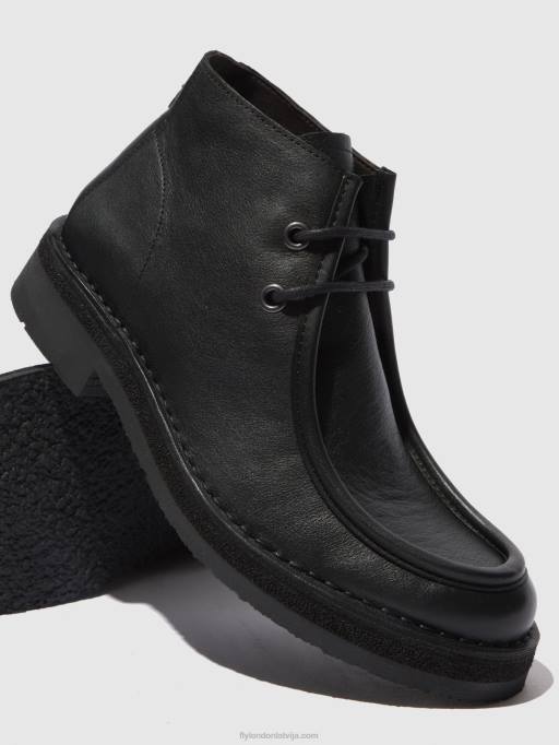 lv Fly London vīriešiem šņorzābaki puszābaki rodo076 bio melns 80JP811