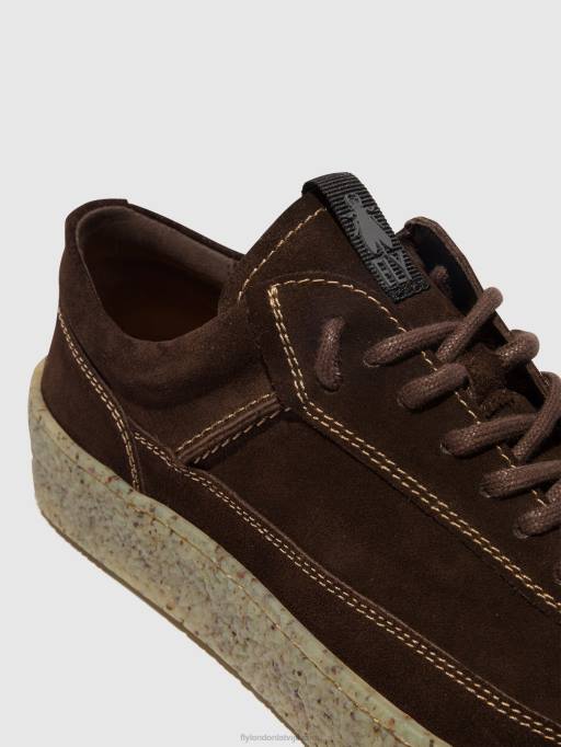 lv Fly London vīriešiem šņorējamie apavi ruko589 Mocca 80JP819