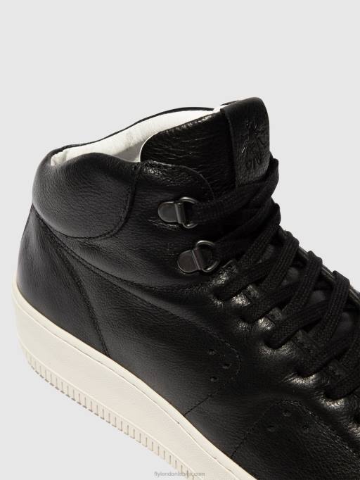 lv Fly London vīriešiem hi-top trenažieri beat514 melns 80JP841